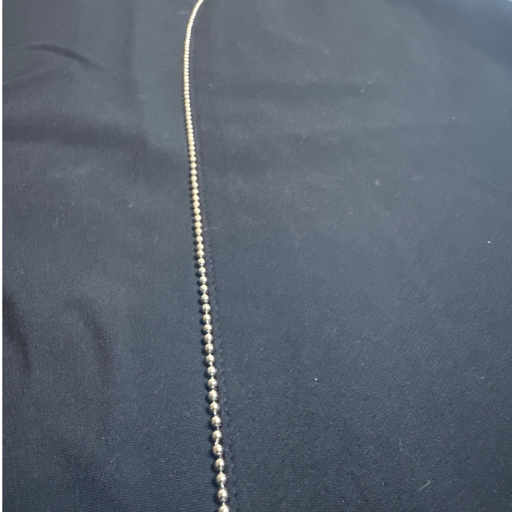 The Limited Stretch Black A-Line Skirt Silver Ball Chain Trim Size 0 Knee Length View 3